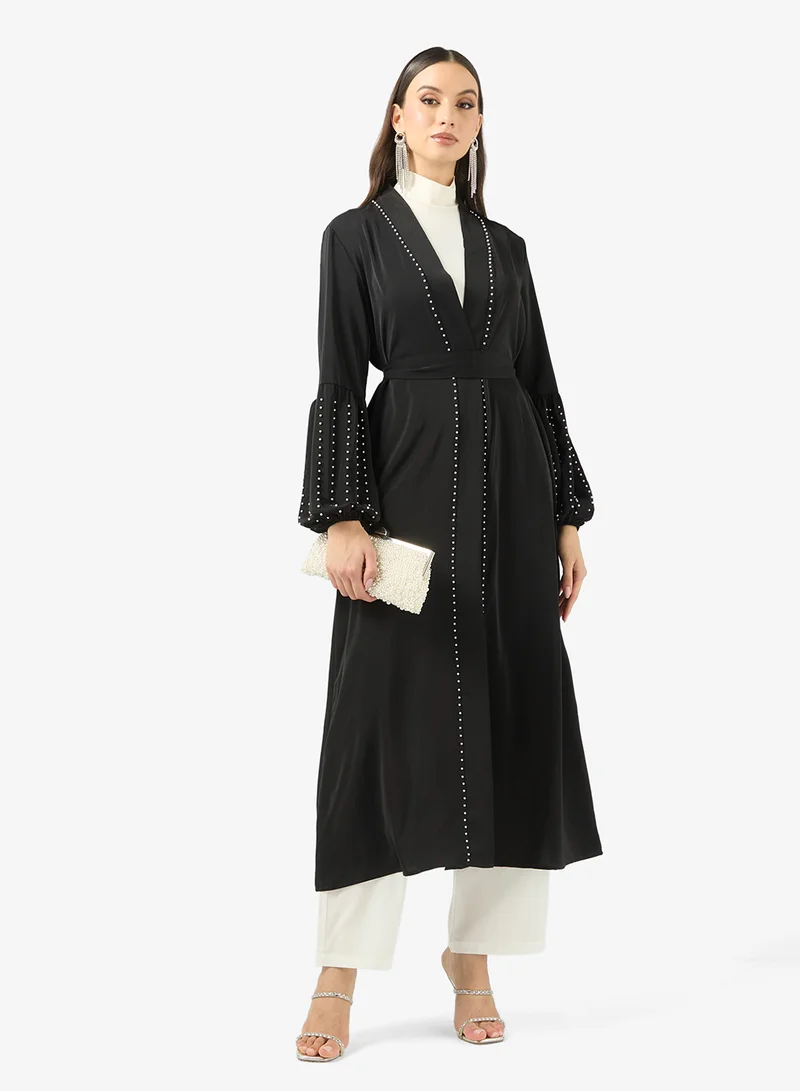 Khizana  Abaya With Puff Sleeves for Women | Best Price UAE
