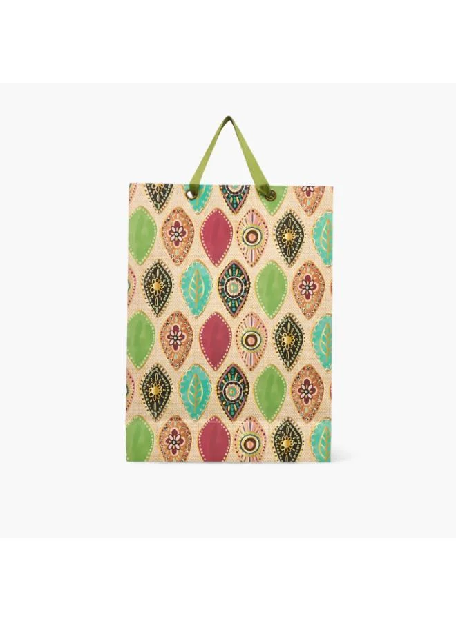 فايندز Findz Bohemian Print Gift Bag - Extra Large