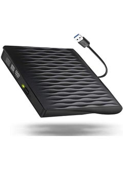 LENND USB C External CD DVD Drive, USB Type C Adapter to USB 3.0 Superdrive Optical Drive DVD CD+/-RW Burner Writer Compatible with MacBook Air iMac Windows and Laptop  - Image 1