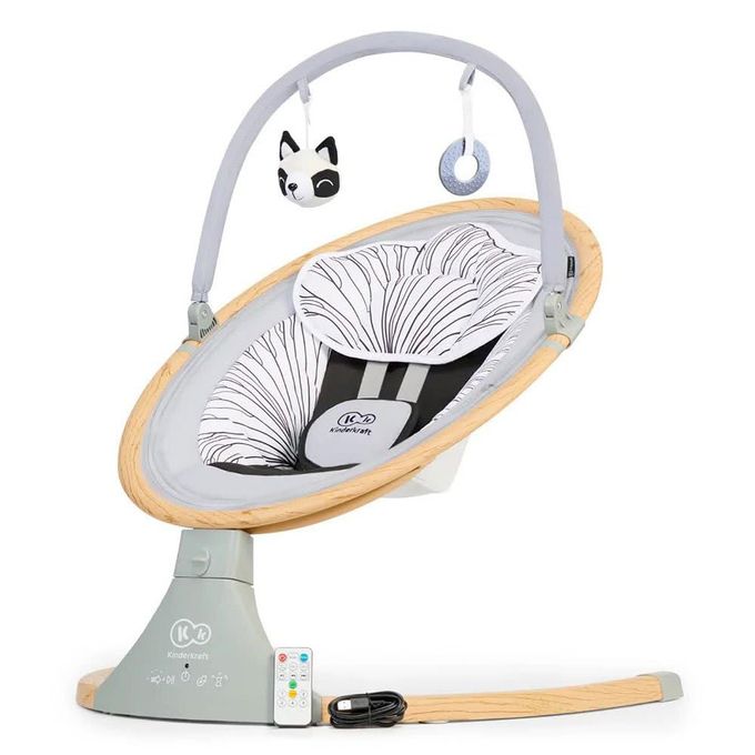 Kinderkraft Lumi Swing Wooden Rocking Chair