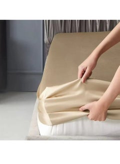 LIMOS 100% Tencel Lyocell Bed Sheets Set 4PC 1 Flat Sheet 1 Fitted Sheet and 2 Pillowcases  - Image 4
