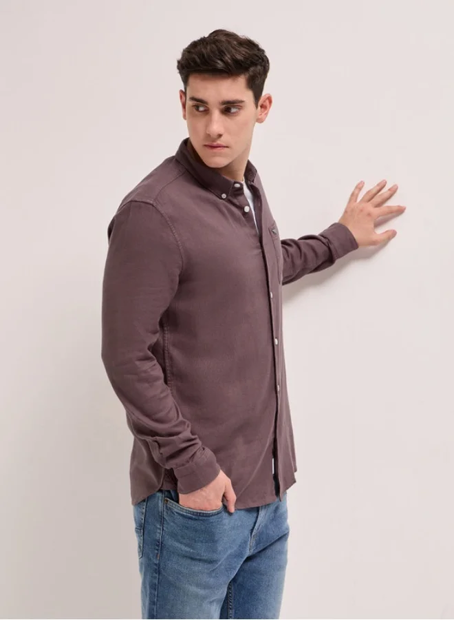 THE BEAR HOUSE Men's Shirt for Casual and Formal Wear | Classic Button-Down Style for Office, Daily Use, Travel, Events & All-Season Outfits | Versatile & Stylish Wardrobe Essential for Every Occasion
