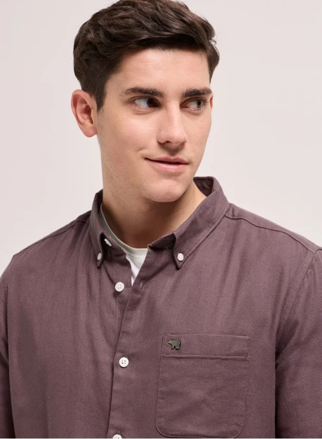 THE BEAR HOUSE Men's Shirt for Casual and Formal Wear | Classic Button-Down Style for Office, Daily Use, Travel, Events & All-Season Outfits | Versatile & Stylish Wardrobe Essential for Every Occasion