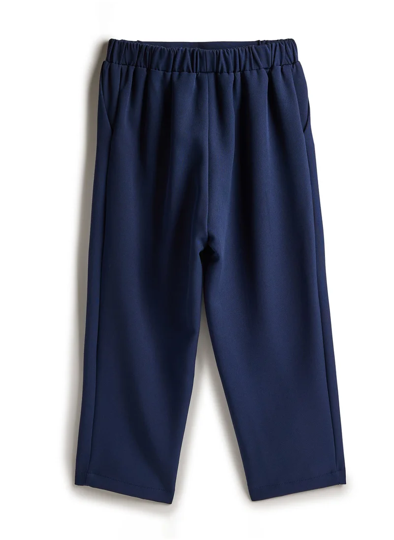 victor and jane Navy Waistcoat And Pant Set With Shirt And Bow Tie