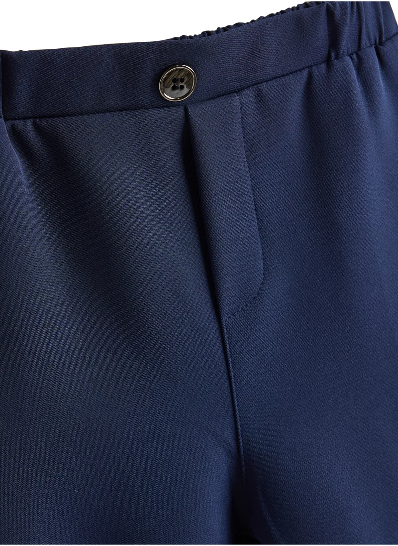 victor and jane Navy Waistcoat And Pant Set With Shirt And Bow Tie