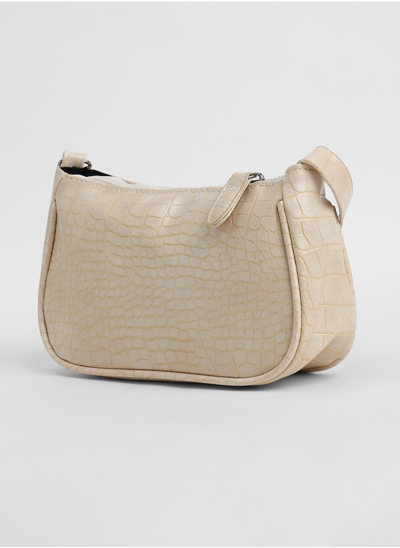 Haute Sauce - Solid Zip Lock Regular Vegan Leather Hand Bag For Women - Image 1