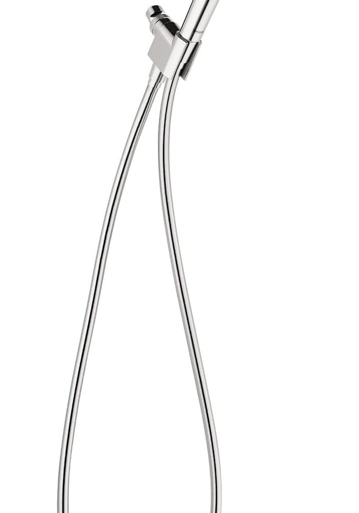 Hansgrohe Raindance Select S Adjustable 5-inch Handheld Shower Head Set with 3 Spray Options in Chrome - Image 1