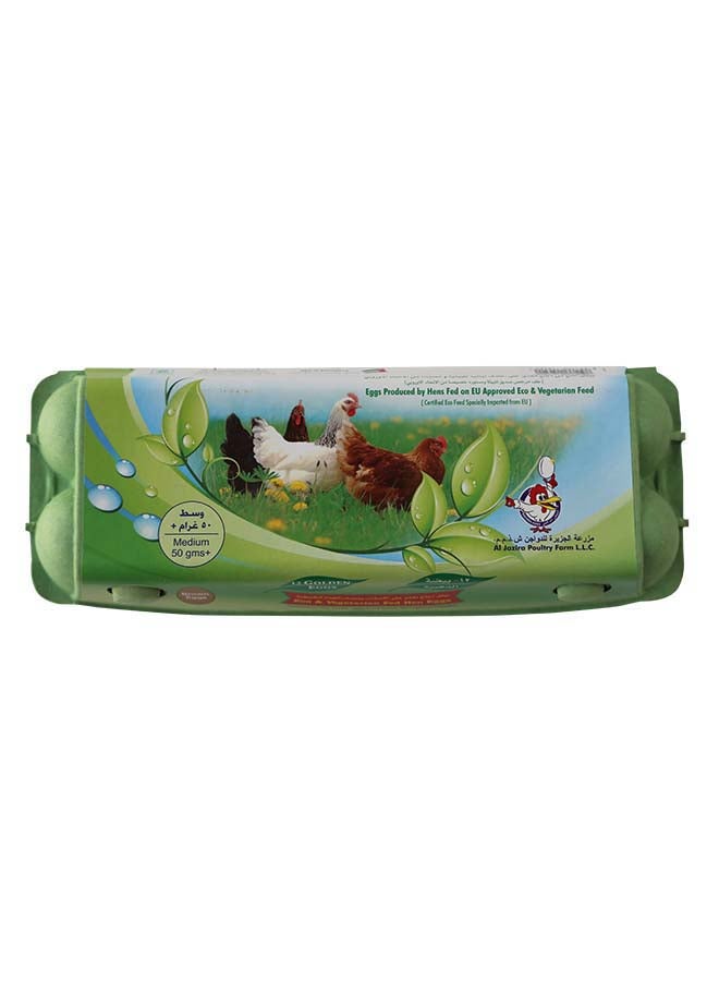 Eco And Veg Fed Hen Eggs White Medium