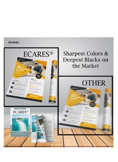 ECARES ECARES® 125A Toner Cartridge CB540A CB541A CB542A CB543A Compatible for HP Color Laserjet CM1312 MFP CM1312nfi CP1215 CP1515n CP1518ni (Multicolor)  - Image 2