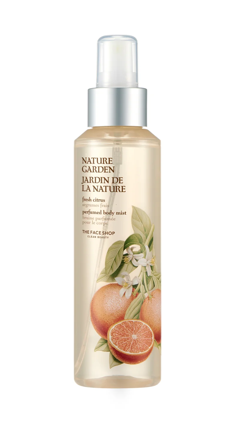 THE FACE SHOP NATURE GARDEN FRESH CITRUS PERFUMED BODY MIST