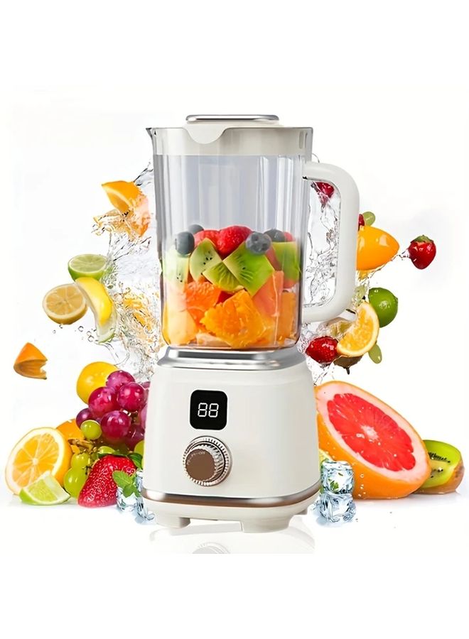 Black USB Rechargeable Juicer with Digital Display for Smoothies and Travel - Image 2