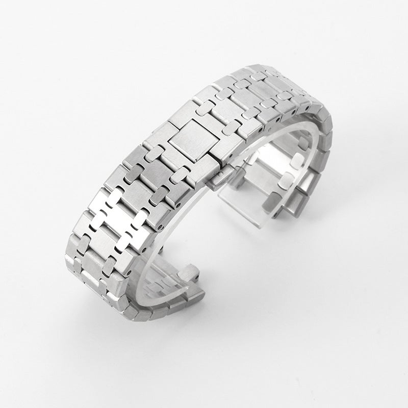 Generic AP 41MM Royal Oak 15400 15500 316L Steel Watch Band 26mm Steel color 
