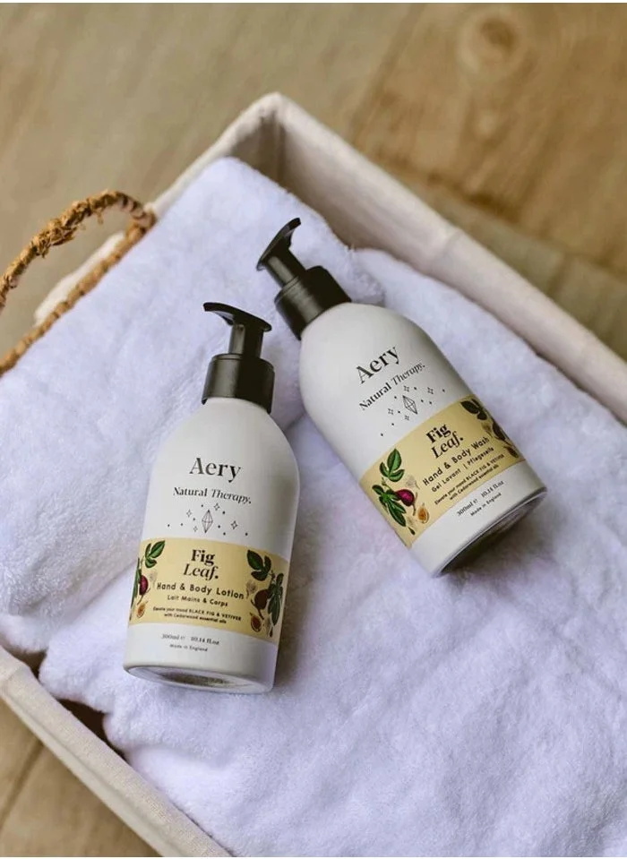 ايري ليفينج Aery Living Fig Leaf Hand & Body Duo 2 x 300ml