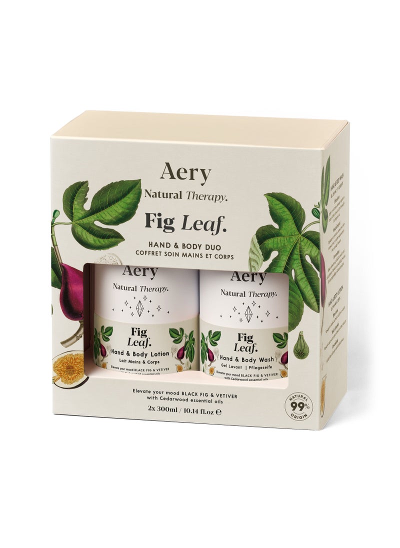 Aery Living Aery Living Fig Leaf Hand & Body Duo 2 x 300ml  - Image 2