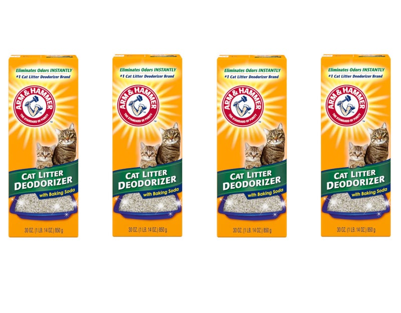ARM & Hammer Cat Litter Deodorizer-Super Size Pack-30 oz Pack of 4
