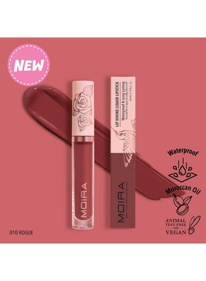 moira Lip Divine Liquid Lipstick (010, Rogue) - Image 3