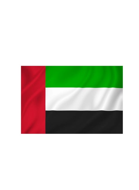 Uae Polyster Flag 120x180Cm