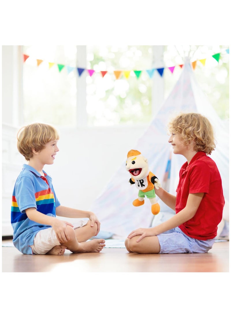 Excefore - Jeffy Hand Puppets for Kid Jeffy's Classmates JR Hand Puppet Toys to Role Play Cute Cartoon Puppets for Adults Kids Interactive Performance Storytelling(JR) - Image 1