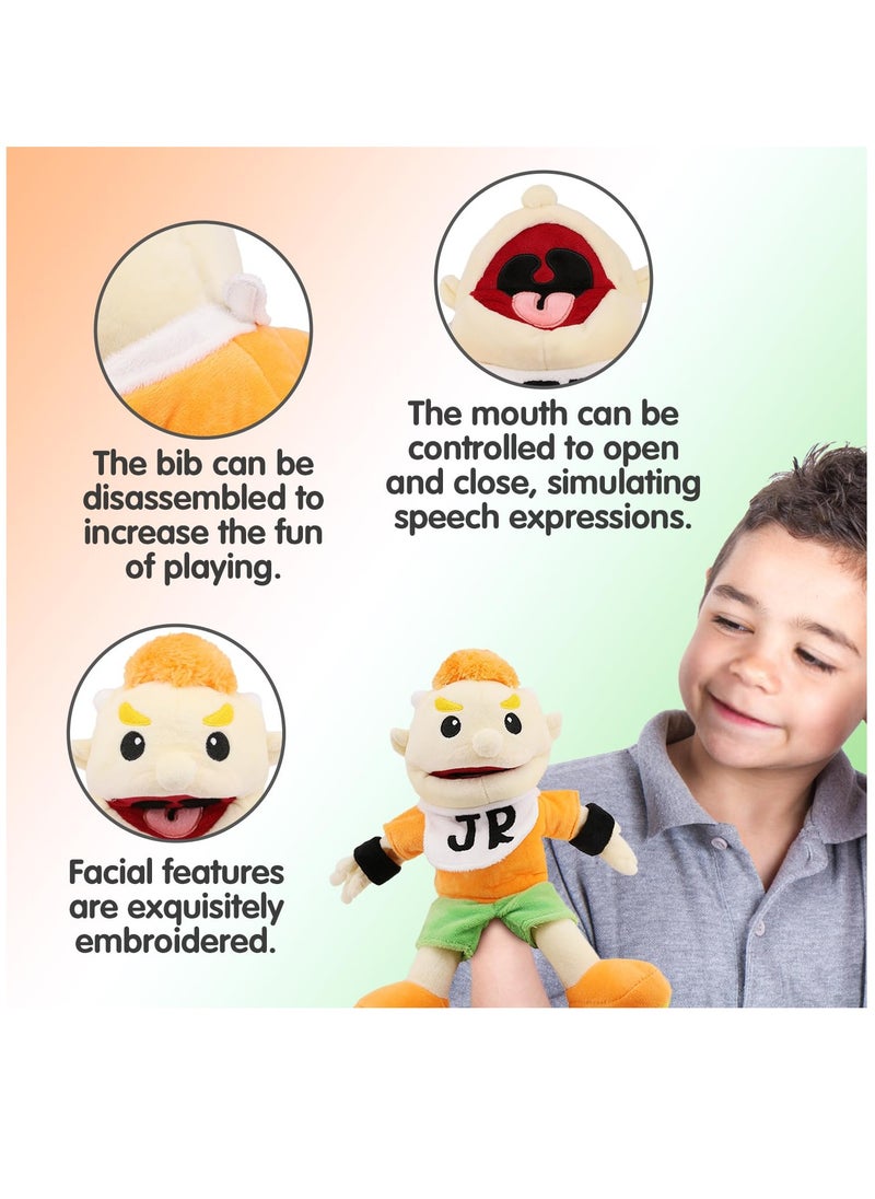 Excefore - Jeffy Hand Puppets for Kid Jeffy's Classmates JR Hand Puppet Toys to Role Play Cute Cartoon Puppets for Adults Kids Interactive Performance Storytelling(JR) - Image 1