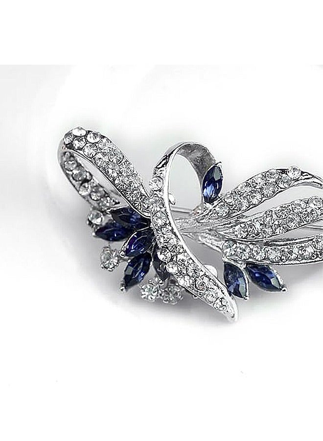 Vintage Style Flower Brooche, Anti Rust and Anti Fading Alloy Brooch Pins, Corsage Scarf Clip Women Girls - Image 5
