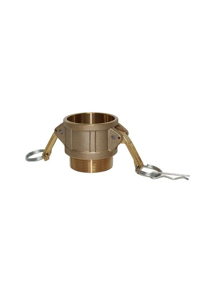 Brass Camlock Coupling Part B,  NPT (1-1/4'') - Image 1