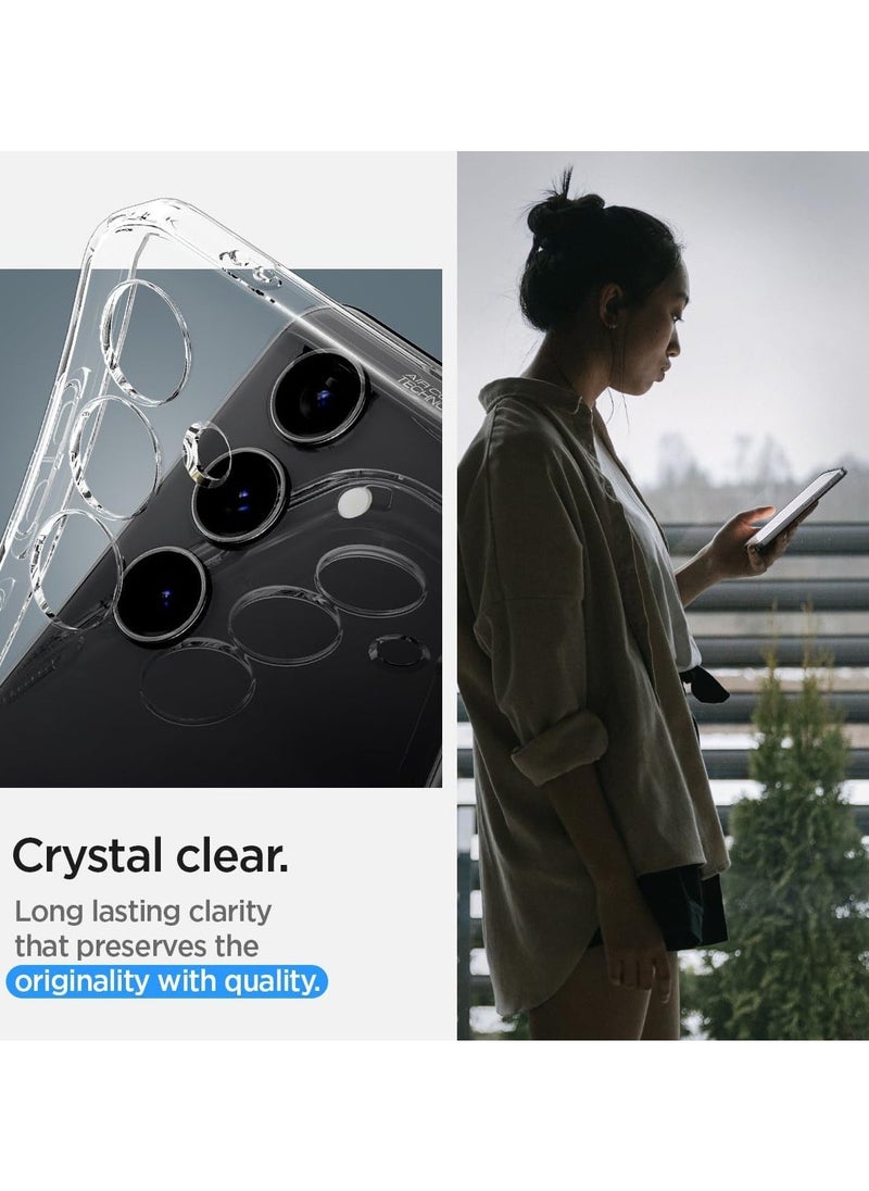 Raxoom Case for Samsung Galaxy S24 Case: Liquid Crystal [Lightweight Slim] for Samsung Galaxy S24 Case - Crystal Clear - Image 3