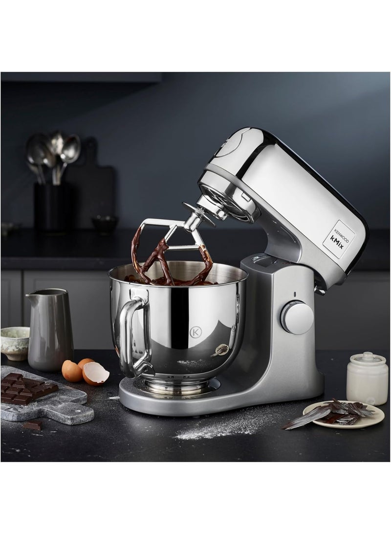 كينوود KENWOOD kMix Stand Mixer for Baking, Stylish Kitchen Mixer with K-beater, Dough Hook and Whisk, 5L Stainless Steel Bowl, Removable Splash Guard, 1000 W, Editions KMX760ACH 5 L 1000 W KMX760ACH Multi Colour - Image 4