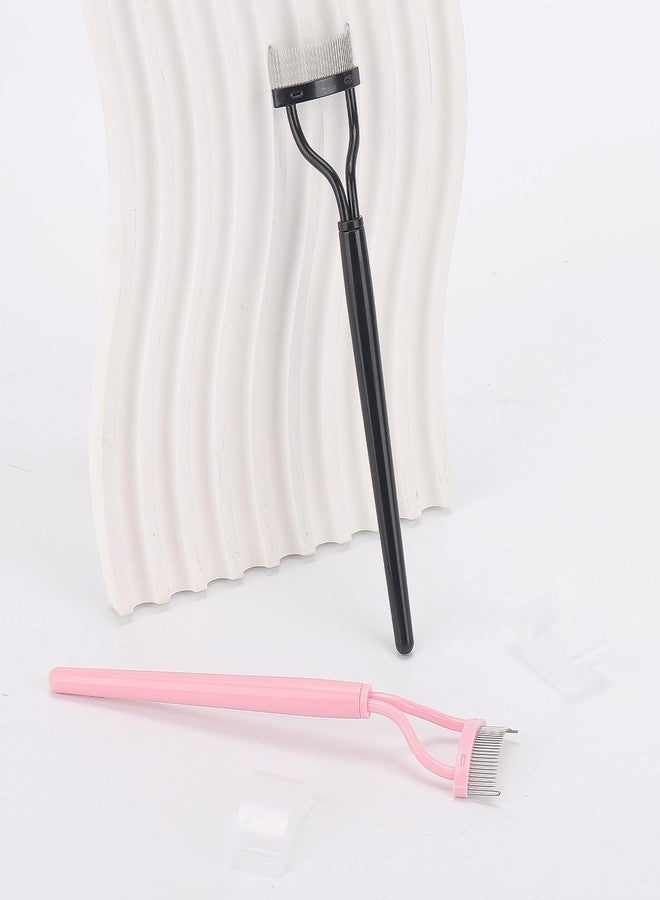 BTYMS 2 Pcs Eyelash Separator Tool Mascara Brushes Eyelash Comb Separator Definer Lash Comb for Combing, Separating Lashes - Image 5