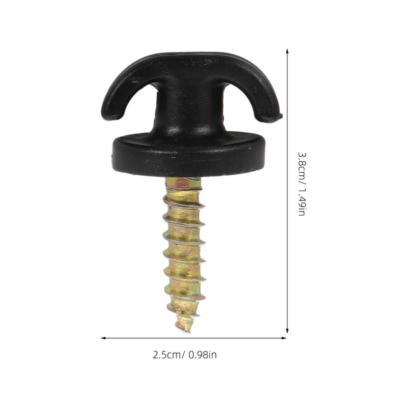 4 Pcs Car Trunk Hooks for Luggage Nets and Shopping Bags Universal Cargo Securing Installation - Image 3
