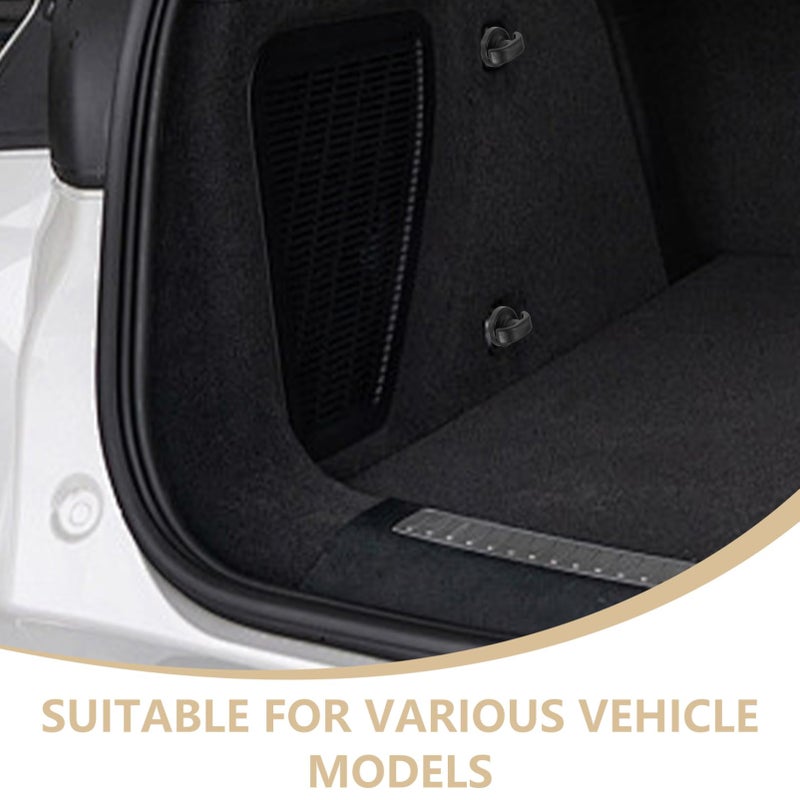 4 Pcs Car Trunk Hooks for Luggage Nets and Shopping Bags Universal Cargo Securing Installation - Image 4