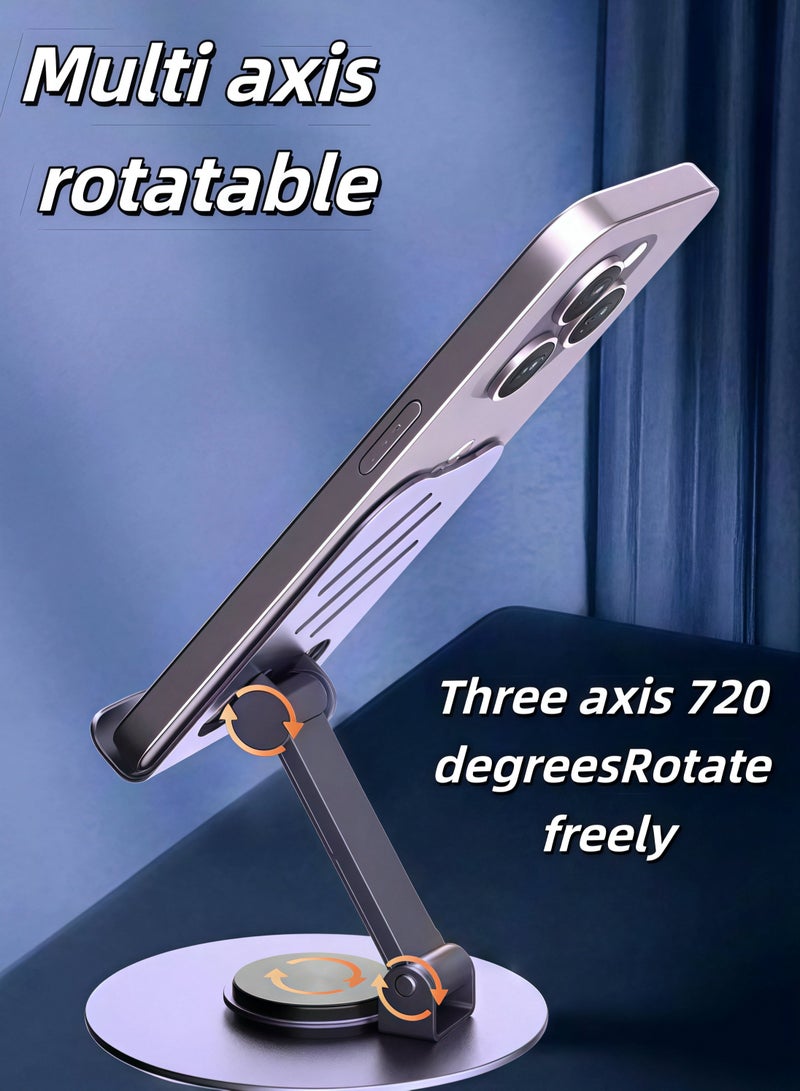 Foldable and portable phone stand, easily free your hands. Small and portable foldable stand, a great partner for watching movies on your phone.  - Image 4
