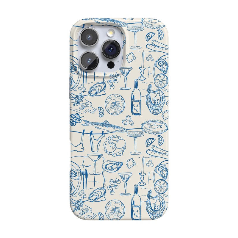 Casely iPhone 16 Pro Case | Amalfi Aperitivo | Dolce Vita | Compatible with MagSafe | Classic Ultra Slim Design - Image 1