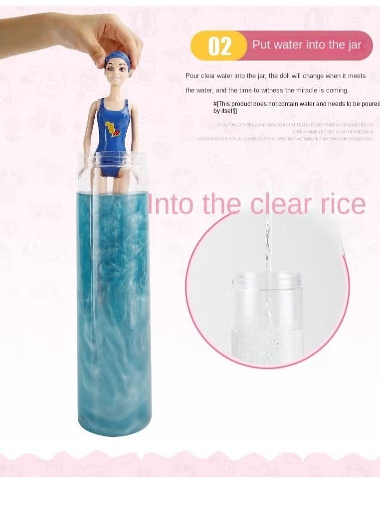 Y&D 7 Surprises-Colour Reveal Doll With Water And Surprise Accessories Surprise Doll Water soluble Color Changing Toy - Image 3