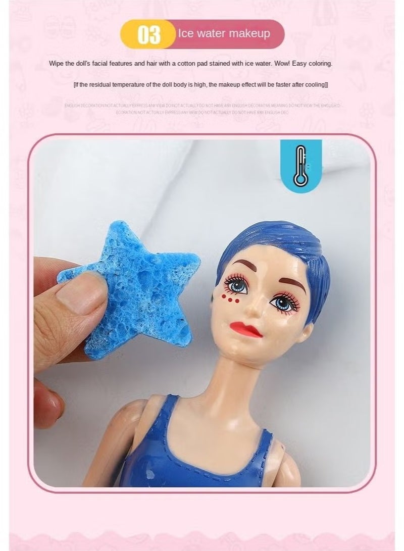 Y&D 7 Surprises-Colour Reveal Doll With Water And Surprise Accessories Surprise Doll Water soluble Color Changing Toy - Image 4