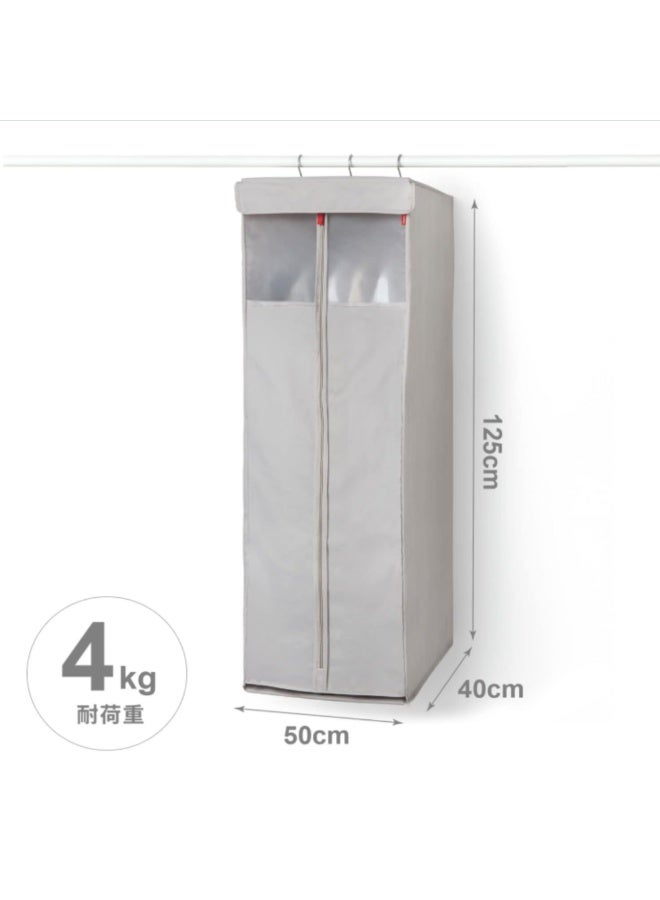 Rayen Hanging Wardrobe Organizer with 6 Shelves – Foldable Fabric Closet, 125×50×40 cm, Durable & Space-Saving Design. - Image 4