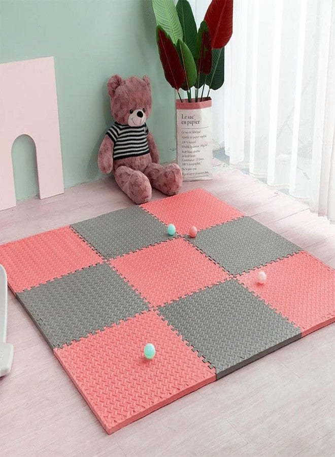 SIGNATRON Kids Puzzle Exercise Mat with EVA Foam Interlocking Tiles Play mats and Protective Flooring for Office, Home, School and Gym (6 Tiles - 24 Sq Ft) - Image 1