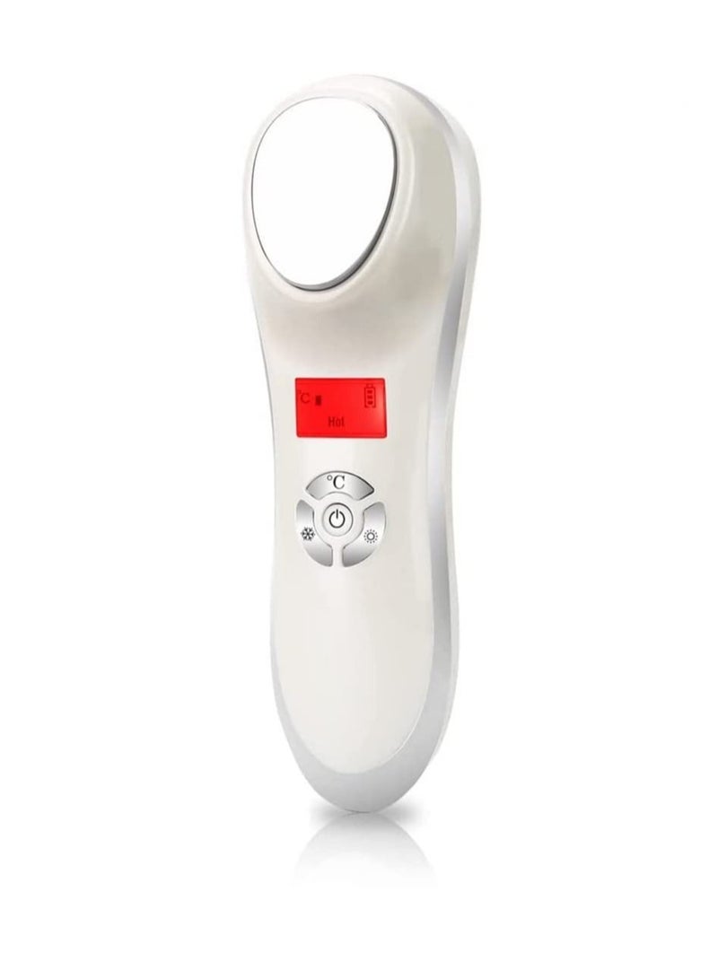 SYOSI Hot and Cold Face Massager, TERRIFI Handheld Facial Massager Face Facial Device Electric Skin Care Kit Tool - Image 1
