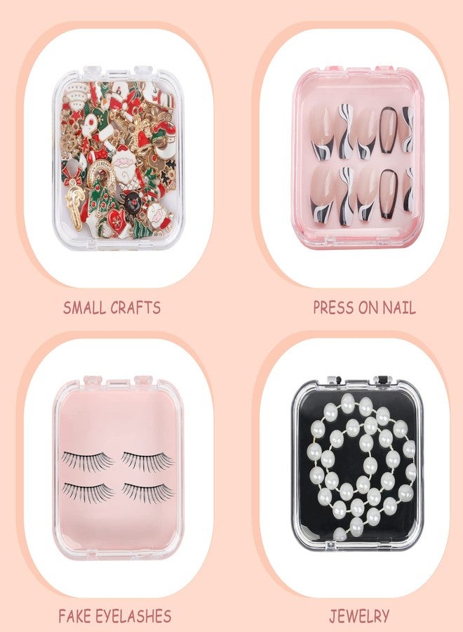 MAKALONE 20pcs Press On Nail Packaging Boxes with 60pcs Double Sided Adhesive Nail Tape Acrylic Press On Nail Storage Box in 4 Colors Artificial Nail Display Box for Press on Nail Business Nail Art Nail Salon - Image 3