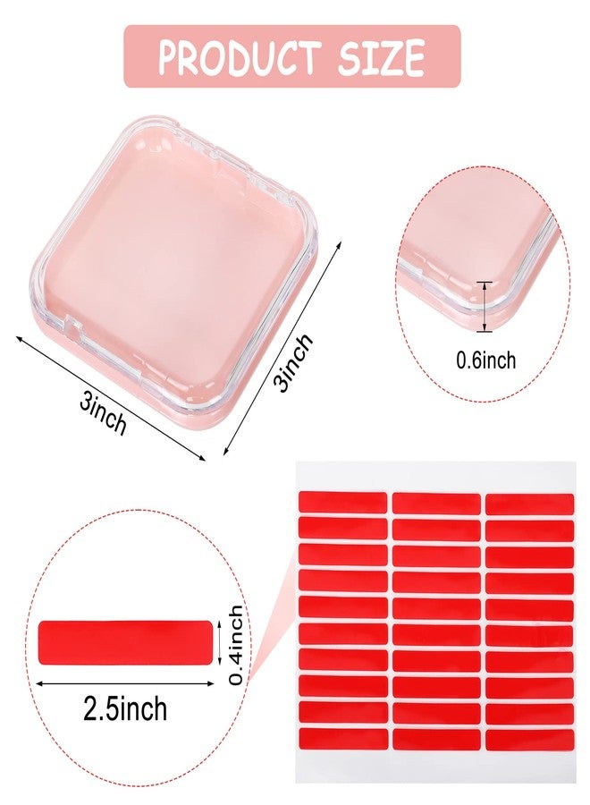 MAKALONE 20pcs Press On Nail Packaging Boxes with 60pcs Double Sided Adhesive Nail Tape Acrylic Press On Nail Storage Box in 4 Colors Artificial Nail Display Box for Press on Nail Business Nail Art Nail Salon - Image 4