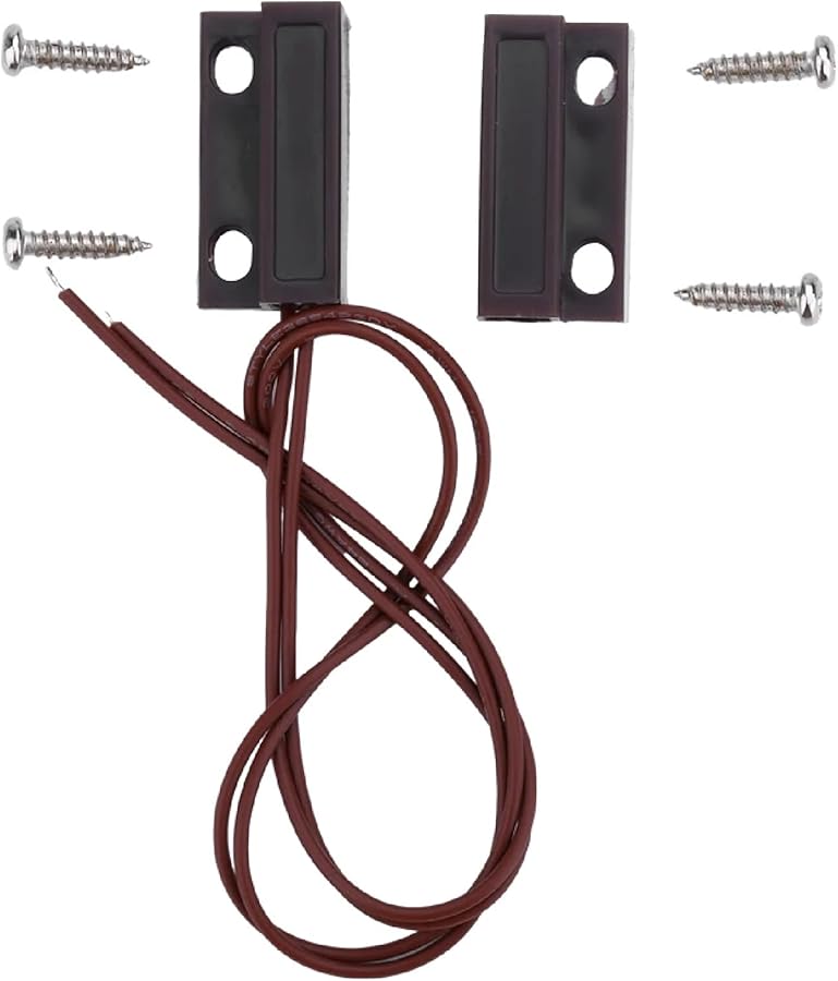 MC38 Magnetic Door Window Security Sensor Normally Close Wired NC NO Switch Surface Mount - Image 3