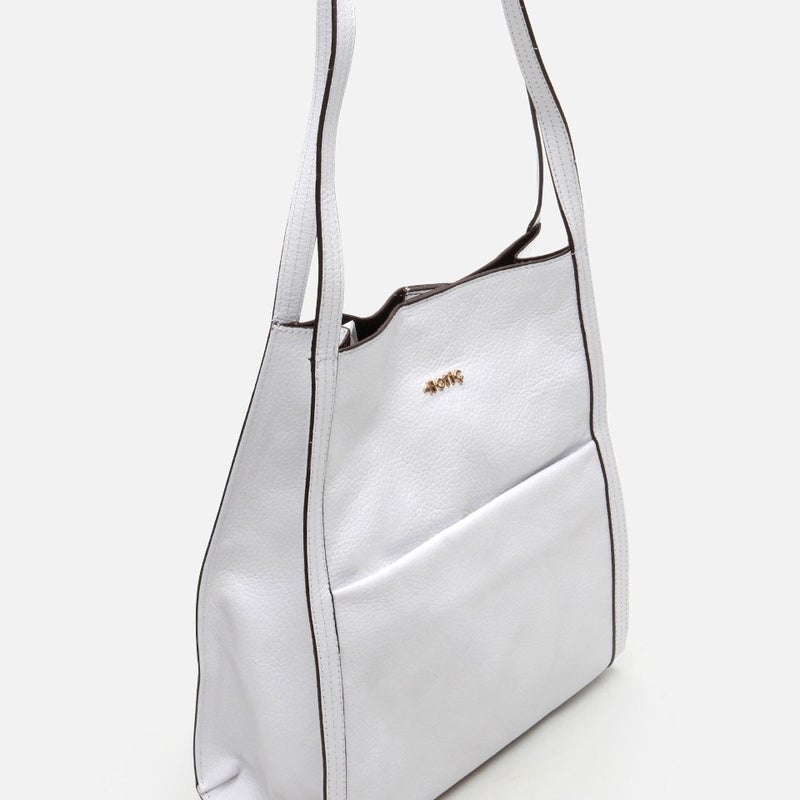 Hotiç 03CAH292050A900 GENUINE Leather White Women's Bag  - Image 3
