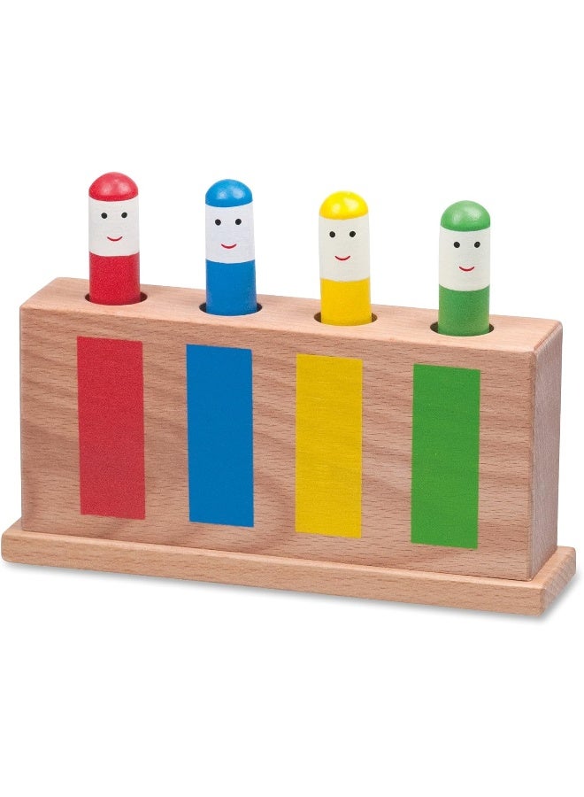 Galt Toys Pop Up Wooden Baby Toy - Image 1