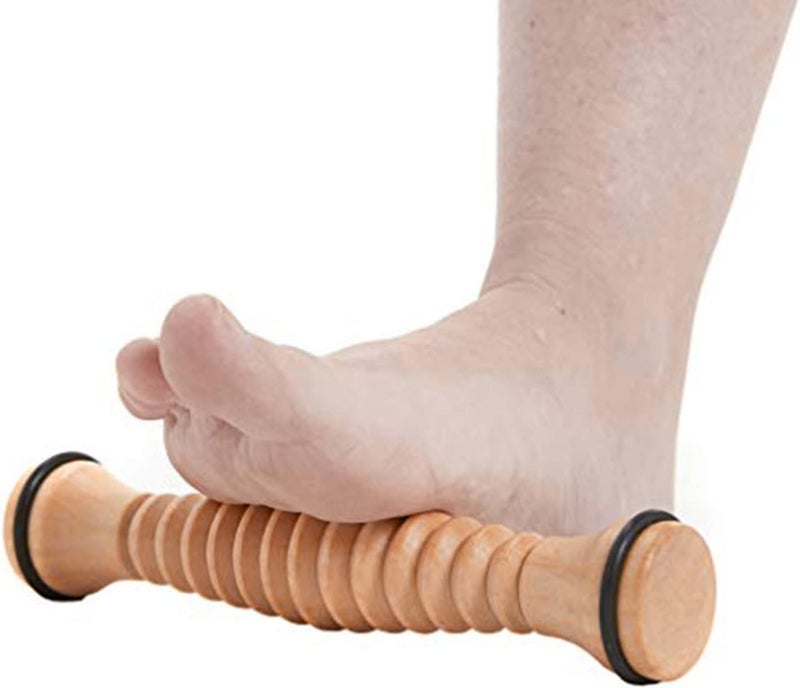 DOACT Foot Massage Roller,Wooden Foot Massage Roller, Comfortable Stress Relieving Foot Roller Massage Tool Foot Arch Roller Muscle Relaxing Foot Roller - Image 5