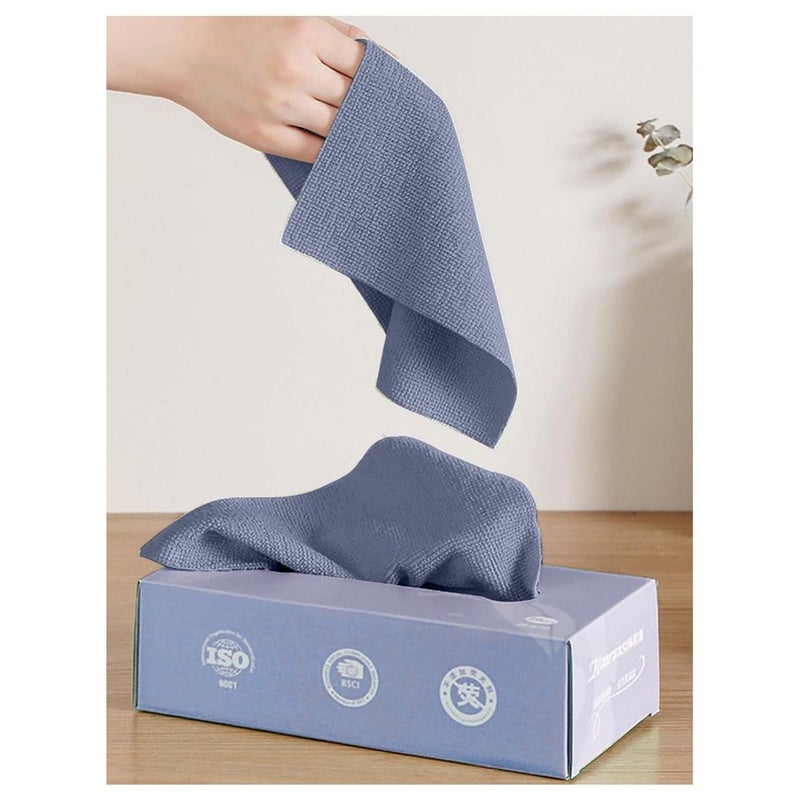 40-Piece Microfiber Cleaning Cloth Set - Image 1