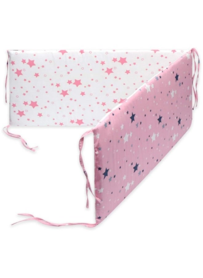 GGEROU - Baby Crib Bumper Infant Bed Soft Cotton Pad Cot Protector Newborn Room Nursery Bedding Decor 130*30cm - Image 1