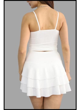 Win Moda Tights Short Skirt Frilled Model  - Image 3