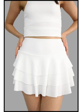 Win Moda Tights Short Skirt Frilled Model  - Image 4