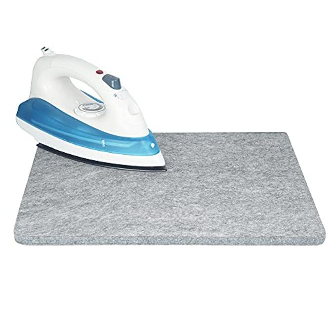 BNYD Wool Ironing Mat for Table Top  Portable Pressing Pad, Ironing Board Alternative for Quilting, Sewing & Travel Iron Anywhere (11.5" x 14.5") - Image 1