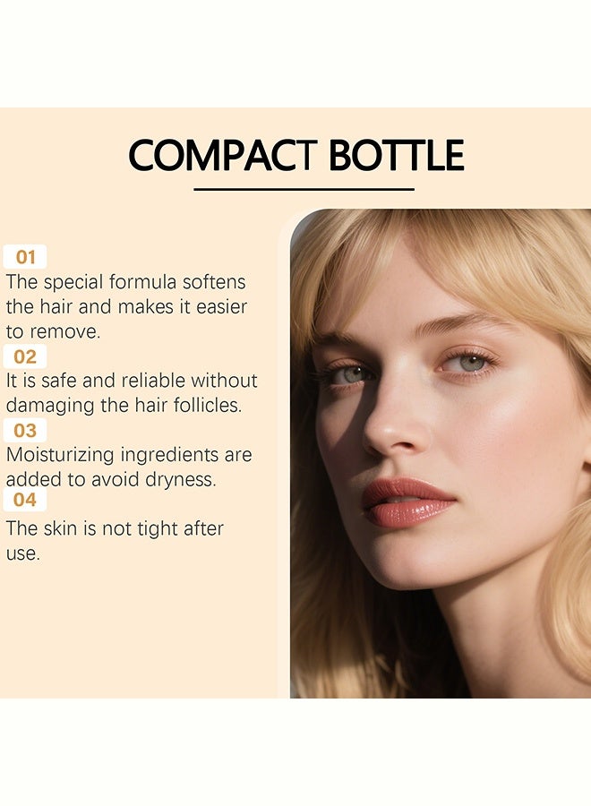 Zyvarn Hair removal after treatment care oil - Gentle facial hair removal for removing lip hair, convenient, moisturizing, softening, comfortable, 60ml - Image 4