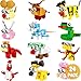 Asoulin 24PCS Animal Building Blocks Toys Easter Party Favors for Kids 35 48 812 Easter Egg Fillers Goodie Bag Stuffers Classroom Prize Treasure Box Toys Bulk for Toddler Boys Girls Birthday Return Gifts - Image 2